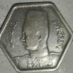 MISIR 1944    2 PIASTRE  GÜMÜŞ  2,8 GRAM