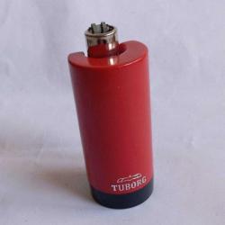 Eski dönem Tuborg bira masa çakmaklık ve çakmağı