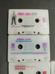 6 adet koleksiyonluk kaset