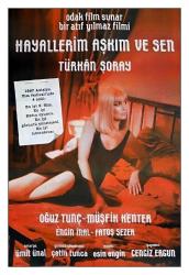 1970 - HAYALLERİM AŞKIM VE SEN FİLMİNİN KARTPOSTALI 2 - TÜRKAN ŞORAY, OĞUZ TUNÇ, MÜŞFİK KENTER