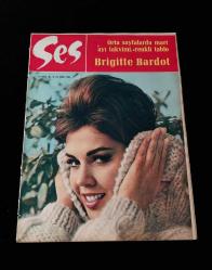 Ses Dergisi -29 Şubat 1964- Jackie Lane, Leyla Sayar, Ava Gardner, Öztürk Serengil,  Hülya Koçyiğit,  Brigitte Bardot, Cilalı İbo, Gülgün Ok