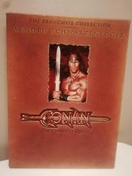 Schwarzenegger Conan the barbarian, conan the destroyer complete ouest franchıse collection