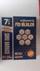 KRİTER YAYINLARI 7 SINIF FEN BİLİMLERİ SORU BANKASI