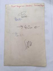 EMEL SAYIN'IN KARDEŞİ FATOŞ SAYIN'IN ORİJİNAL FOTOĞRAFI - 18 x 12 cm EBADINDA - FATOŞ SAYIN GÜLÜMSERKEN