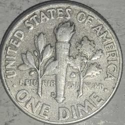AMERİKA 1963   1 DİME     GÜMÜŞ  2,5  GRAM