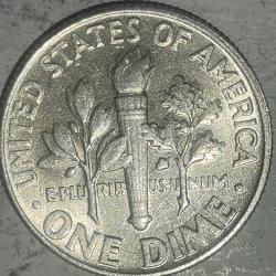 AMERİKA 1964   1 DİME     GÜMÜŞ  2,5  GRAM