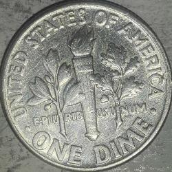 AMERİKA 1963  1 DİME     GÜMÜŞ  2,5  GRAM