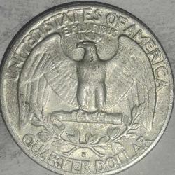 AMERİKA 1964   ÇEYREK DOLAR   QUARTER DOLAR  25 CENT    GÜMÜŞ  6,25  GRAM