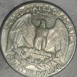 AMERİKA 1962   ÇEYREK DOLAR   QUARTER DOLAR  25 CENT    GÜMÜŞ  6,25  GRAM