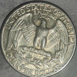 AMERİKA 1964   ÇEYREK DOLAR   QUARTER DOLAR  25 CENT    GÜMÜŞ  6,25  GRAM