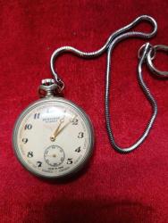 Antika - SERKİSOF DEMİRYOLU KÖSTEKLİ CEP SAATİ - kitantik - kitaLog