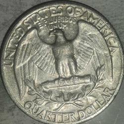 AMERİKA 1964    ÇEYREK DOLAR   QUARTER DOLAR  25 CENT    GÜMÜŞ  6,25  GRAM
