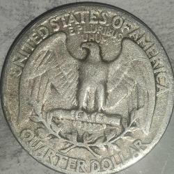 AMERİKA 1941    ÇEYREK DOLAR   QUARTER DOLAR  25 CENT    GÜMÜŞ  6,25  GRAM