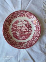 Eski BAVARİA porselen dekoratif tabak 21 cm