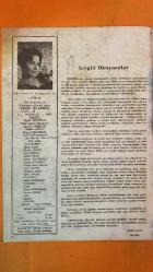 ARTİST SİNEMA, FİLM, TİYATRO, SES, SOSYETE MAGAZİN MECMUASI DERGİSİ - 2 HAZİRAN 1960 SAYI: 5 F. STİL - MUHTEREM NUR - EŞREF EKİCİGİL - MÜNİR COŞKUN - RECEP EKİCİGİL - VECDİ BÜRÜN - REŞAT İLERİ - HALÜK AKGÜN - ZEKİ MÜREN - NECMİ ONUR - ORHAN KUYUCAKLI - ORHAN GÜNŞİRAY - AHMET TARIK TEKÇE - LEYLA SAYAR - MUZAFFER TEMA - ZAFER SÜLEK - OLCAYTO - İSMAİL GELİŞKAN - ÇETİN - HİLMİ GÜMÜŞDERE - OSMAN ÖZCAN - STİL - BELLA - SUNGAR - YÜCEL KÖKSAL - ORHAN ELMAS - CAVİDAN DORA - NECATİ CUMALI - TUNÇ YALMAN - HALDUN DORMEN - ŞİRİN DEVRİM - LEE STROSBERG - WILLIAM INGE - ENGİN CEZZAR - LEYLÂ GENCER - MUHSİN ERTUĞRUL - JEAN-LOUIS TRINTIGNANT - MUALLA MUKADDER - SEVİM ÇAĞLAYAN - NİŞAN HANÇER - HÜSEYİN PEYDA - CÜNEYT GÖKÇER - AGÂH HÜN - CAVİDAN DORA - NECATİ CUMALI - SÜREYYA DURU - ORHAN ANBURNU - HASAN KAZANKAYA - FİKRET HAKAN - BELGİN DORUK - PERVİN PAR - ORHAN GÜNŞİRAY - ORHAN ELMAS - TAM TAKIM - 40 SAYFA