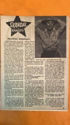 ARTİST SİNEMA, FİLM, TİYATRO, SES, SOSYETE MAGAZİN MECMUASI DERGİSİ - 16 HAZİRAN 1960 SAYI: 6 F. STİL - NERİMAN KÖKSAL - EŞREF EKİCİGİL - MÜNİR COŞKUN - RECEP EKİCİGİL - VECDİ BÜRÜN - REŞAT İLERİ - HALÜK AKGÜN - ZEKİ MÜREN - NECMİ ONUR - ORHAN KUYUCAKLI - ORHAN GÜNŞİRAY - AHMET TARIK TEKÇE - LEYLA SAYAR - MUZAFFER TEMA - ZAFER SÜLEK - OLCAYTO - İSMAİL GELİŞKAN - ÇETİN - HİLMİ GÜMÜŞDERE - OSMAN ÖZCAN - STİL - BELLA - SUNGAR - YÜCEL KÖKSAL - EŞREF KOLÇAK - BELGİN DORUK - ALTAN ERBULAK - CAVİDAN DORA - NEVİN DEMİRDÖVEN - NEŞE YULAÇ - NEDRET GÜVENÇ - EFKAN EFEKAN - GÜLSEVİL GÜNŞİRAY - ULLA DARNI - ÇOLPAN İLHAN - LEYLA SAYAR - SÜREYYA DURU -CAVİDAN DORA - ORHON ANBURNU - SÜREYYA DURU - YILMAZ GÜNEY - ULVİ URAZ - ANITA - GÜLSEVİL GÜNŞİRAY - MARYLIN MONROE - ULLA DARNI - ÇOLPAN İLHAN - BELGİN DORUK  - TAM TAKIM - 40 SAYFA