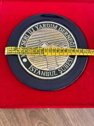 Kayseri yardım derneği gümüş kaplama cam tabak