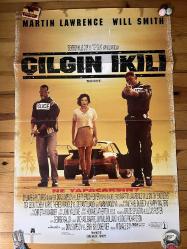 Çılgın İkili / Bad Boys (1995) Orijinal Film Afişi – Martin Lawrence, Will Smith