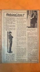 ARTİST SİNEMA, FİLM, TİYATRO, SES, SOSYETE MAGAZİN MECMUASI DERGİSİ - 11 MAYIS 1961 SAYI: 42 MUHTEREM NUR - SOLEY - GÖKSEL ARSOY - TÜRKAN ŞORAY - EŞREF EKİCİGİL - ATTİLA OĞUZ - RECEP EKİCİGİL - VECDİ BÜRÜN - YAŞAR ÖZEN - SADULLAH USUMİ - ZAFER SÜLEK - ÇETİN ÖZKIRIM - VECDİ BENDERLİ - ORHAN KUYUCAKLI - GALİP ÖRGE - ÜLKÜ ERAKALIN - A TARIK TEKÇE - ORHAN GÜNŞİRAY - GÜNDOĞAN TUNCER - SAYRA ORKAN - L SASON - NAIL YURDAKUL - OSMAN ÖZCAN - İSMET ATALAY - YÜCEL KÖKSAL - MUZAFFER TEMA - MAHİR ÖZERDEM - PERVİN PAR - KENAN PARS - SYLVIA PENSES - DAVID WAYNE - KEENAN WYNE - CHARLES CHAPLIN - JOHN HUSTON - HARMON JONES - BARRY SULLUVAN - PETER GRAVES - GITA HALL - JACK LONDON - JACK DE WILLE - MICHAEL CURTIZ - EDWARD G ROBINSON - IDA LUPINO - JOHN GARFIELD - ALEKSANDR KNOX - BARRY FITZGERALD - ORHAN K - TAM TAKIM - 40 SAYFA