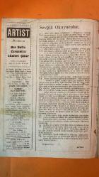 ARTİST SİNEMA, FİLM, TİYATRO, SES, SOSYETE MAGAZİN MECMUASI DERGİSİ - 7 HAZİRAN 1961 SAYI: 46 PERİ HAN - BELGİN DORUK - SEZER SEZİN - PERİHAN ALTINDAĞ - RÜYA GÜMÜŞATA - AHMET MEKİN - LEYLA ALTIN - EŞREF EKİCİGİL - ATTİLA OĞUZ - RECEP EKİCİGİL - ZAFER SÜLEK - ÇETİN ÖZKIRIM - SADULLAH USUMİ - VECDİ BENDERLİ - GÖKSEL ARSOY - YAŞAR ÖZEN - ORHAN KUYUCAKLI - GALİP ÖRGE - A TARIK TEKÇE - ORHAN GÜNŞİRAY - GÜNDOĞAN TUNCER - SAYRA ORKAN - LEON SASON - NAIL YURDAKUL - OSMAN ÖZCAN - İSMET ATALAY - YÜCEL KÖKSAL - EFGAN EFEKAN - MUHTEREM NUR - MUAZZEZ ARÇAY - MAHIR ÖZERDEM - PERVİN PAR - KENAN PARS - SYLVIA PENSES - ALLEN H MINER - ANTHONY QUINN - WILLIAM CONRAD - LITA MILAN - JOSEPH BIROC - ANTHONY ELLIS - S D NARANG - MADHUBALA - PRADEEP KUMAR - ZARINA - HAZRETİ İBRAHİM - TAM TAKIM - 40 SAYFA