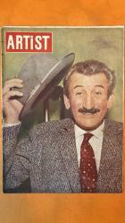 ARTİST SİNEMA, FİLM, TİYATRO, SES, SOSYETE MAGAZİN MECMUASI DERGİSİ - 26 ŞUBAT 1963 SAYI: 136 SALİH TOZAN - EVRİM FER - ÖZDEMİR BİRSEL - BELGİN DORUK - SUNA PEKUYSAL - OYA EREN - AYSEL DİNMEZ - ÇOLPAN İLHAN - NİLÜFER AYDAN - ORHAN GÜNŞİRAY - KADİR SAVUN - DİCLEHAN BABAN - HÜSEYİN BARADAN - ÇOLPAN İLHAN - KADRİ ÖGELMAN - SELİM - DICLEHAN KADIN - METİN - RENAN FOSFOROĞLU - SUPHİ KANER - TURGUT ÖZATAY - SEZER SEZİN - NEVZAT PESEN - TURGUT DEMİRAĞ - SADRİ ALIŞIK - MURAT KÖSEOĞLU - NÜZHET BİRSEL - TANJU GÜRSU - YILMAZ DURU - SAYIL EMAN - OSMAN ÖZCAN - ŞÜKRÜ ÇIĞIR - ATTİLA OĞUZ - YÜCEL KÖKSAL - RECEP EKİCİGİL - TUNCA AKSOY - VECDİ BURUN - F. KANDEMİR - YÜCEL ÖZTURAN - LEON SASON - SADE DOĞAN - YAŞAR ÖZEN - ATANUR OĞUZ - BAHA GELENBEVİ - BİRSEN KAYA - DENİZ ENGİN - MÜFİT GARİBOĞLU - GALİP ÖRGE - NECMİ ONUR - Z. KARADENİZ - ÖZKAN KERİM - ALİ KARAKURT - ÇETİN ENER - HÜROL BİLAL - NAIL YURDAKUL - TAM TAKIM - 40 SAYFA