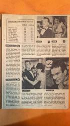 ARTİST SİNEMA, FİLM, TİYATRO, SES, SOSYETE MAGAZİN MECMUASI DERGİSİ - 19 KASIM 1963 SAYI: 174 TAMER YİĞİT - SEVDA NUR - ORHAN GÜNŞİRAY - FİKRET HAKAN - ZEKİ MÜREN - MELÂHAT İÇLİ - ÜLKÜ HANIM - ŞAHAP BEY - ÇOLPAN İLHAN - SUPHİ KANER - SALİH TOZAN - KADİR SAVUN - RECEP EKİCİGİL - GALİP ÖRGE - TUNCA AKSOY - VECİDİ BÜRÜN - SADETTİN IŞIK - YÜCEL ÖZTURAN - SADE DOĞAN - F. KANDEMİR - CAHİT POYRAZ - LEON SASON - ÇETİN ENER - BİRSEN KAYA - MÜFİT GARİBOĞLU - SAYIL EMAN - OSMAN ÖZCAN - AHMET BOZKURT - NİHAT ÜSTÜN - YÜCEL KÖKSAL - TAMER YİĞİT - SEVDA NUR - TÜRKAN ŞORAY - SADRİ ALIŞIK - İZZET GÜNAY - ÜLKÜ ERAKALIN - ERDOĞAN TUNAŞ - MEMDUH YÜKMAN - ŞAHAN HAKİ - ORHAN GÜNŞİRAY - AYHAN IŞIK - MEMDUH ÜN - ATIF YILMAZ - HALİT REFİĞ - PERVİN PAR - HÜSEYİN BARADAN - TUNÇ BAŞARAN - VECDİ BENDERLİ - YÜCEL HEKİMOĞLU - NİLÜFER AYDAN - MUALLA KAYNAK - CAVİDAN DORA - SUZAN AVCI - SAYIL EMAN - OSMAN ÖZCAN - AHMET BOZKURT - NİHAT ÜSTÜN - ATTİLA OĞUZ - YÜCEL KÖKSAL - RECEP EKİCİGİL - TUNCA A - TAM TAKIM - 40 SAYFA