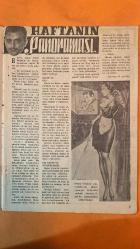 ARTİST SİNEMA, FİLM, TİYATRO, SES, SOSYETE MAGAZİN MECMUASI DERGİSİ - 19 KASIM 1963 SAYI: 174 TAMER YİĞİT - SEVDA NUR - ORHAN GÜNŞİRAY - FİKRET HAKAN - ZEKİ MÜREN - MELÂHAT İÇLİ - ÜLKÜ HANIM - ŞAHAP BEY - ÇOLPAN İLHAN - SUPHİ KANER - SALİH TOZAN - KADİR SAVUN - RECEP EKİCİGİL - GALİP ÖRGE - TUNCA AKSOY - VECİDİ BÜRÜN - SADETTİN IŞIK - YÜCEL ÖZTURAN - SADE DOĞAN - F. KANDEMİR - CAHİT POYRAZ - LEON SASON - ÇETİN ENER - BİRSEN KAYA - MÜFİT GARİBOĞLU - SAYIL EMAN - OSMAN ÖZCAN - AHMET BOZKURT - NİHAT ÜSTÜN - YÜCEL KÖKSAL - TAMER YİĞİT - SEVDA NUR - TÜRKAN ŞORAY - SADRİ ALIŞIK - İZZET GÜNAY - ÜLKÜ ERAKALIN - ERDOĞAN TUNAŞ - MEMDUH YÜKMAN - ŞAHAN HAKİ - ORHAN GÜNŞİRAY - AYHAN IŞIK - MEMDUH ÜN - ATIF YILMAZ - HALİT REFİĞ - PERVİN PAR - HÜSEYİN BARADAN - TUNÇ BAŞARAN - VECDİ BENDERLİ - YÜCEL HEKİMOĞLU - NİLÜFER AYDAN - MUALLA KAYNAK - CAVİDAN DORA - SUZAN AVCI - SAYIL EMAN - OSMAN ÖZCAN - AHMET BOZKURT - NİHAT ÜSTÜN - ATTİLA OĞUZ - YÜCEL KÖKSAL - RECEP EKİCİGİL - TUNCA A - TAM TAKIM - 40 SAYFA