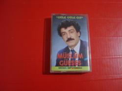 MÜSLÜM GÜRSES GÜLE GÜLE GİT KOLLEKSİYON ÜRÜNÜDÜR KAĞIT BASKI KASET