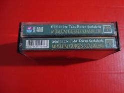 MÜSLÜM GÜRSES KLASİKLERİ GÖNLÜNÜZE TAHT KURAN  ŞARKILARLA 2Lİ ÖZEL KUTULU KASET