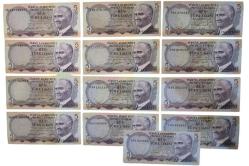 6.EMİSYON 5 LİRA HARF TAKIMI (ABCDEFGHIJKLZ)