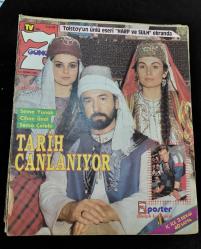 TV'de 7 Gong -21 Nisan 1986- Sema Yunak - Cihan Ünal - Sema Çelebi, Kuruluş / Osmancık dizisi, Emel - Erdal, Sylvester Stallone, Cüneyt Arkın, Meryl Streep, Suna Yıldızoğlu, Çetin Alp, Aydan Şener, Barış Manço