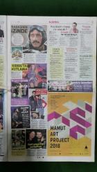 Hürriyet Gazete 24 Nisan 2018 Birce Akalay,Gani Müjde,Belma Canciğer,Demet Akalın,Cem Yılmaz,Soner Sarıkabadayı,Enis Özkan,Merve Boluğur,Irmak Ünal,Cihan Ünal,Kıvılcım Ural,Kaan Tangöze,Imany,Ömür Gedik,Zendaya,Irına Shayk,Bülent Ersoy,Tuğba Özerk,Ebru Polat,Okan Kurt,Fatih Ürek,Gizem Karaca,Melike İpek Yalova,Gülin İyigün,Kaan Yıldırım,Serkay Tütüncü,Murat Akın,Hadise,Hüsnü Şenlendirici,Şevval Sam,Buray,Hakan Meriçliler,Arda Turan,Emre Saygı