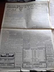 Cumhuriyet Gazetesi - 10 Aralık 1948 - Harp sanayimizin istiklali yazan Abidin Daver Başmakale  - Türkçe komisyonunda İçişleri bakanlığını itham - Marshall planının idarecisi Hoffman dün sabah uçakla İstanbul'a geldi fotoğraf - harp malüllerine tahsis edilen Tophane Kasrı - İstanbul'da 4 maç yapacak olan Austria takımı geldi fotoğraf - ekonomi bakanı Cavid Ekin kömür sıkıntısı hakkında izahat verdi  - İngiliz Dışişleri Bakanı Bevin'in İngiliz dış politikasına ait nutku  - Hitler İle hesaplaşma yazan Dr Schact yazı dizisi - Dil davasında kati karara doğru Yazan İsmail Habip Sevük - hak ve adalet filmi Taksim sinemasında - Zati Sungur Eminönü halkevinde - eşsiz mizah gazetesi akbaba Perşembe günü çıkıyor - Atina devlet operası şefi Ekonomides İstanbul'a geliyor - Macaristan'da komünist baskısı - basın hürriyeti davası yazan Burhan Felek - Necmi Rıza Ahıskan Columbia Plaklarında - Aspro ağrı kesici - Albayrak hububat unları baharat kakao - Doktor Refik Tilkicioğlu - Parker 51 dolma kalem