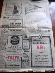 Cumhuriyet Gazetesi - 10 Aralık 1948 - Harp sanayimizin istiklali yazan Abidin Daver Başmakale  - Türkçe komisyonunda İçişleri bakanlığını itham - Marshall planının idarecisi Hoffman dün sabah uçakla İstanbul'a geldi fotoğraf - harp malüllerine tahsis edilen Tophane Kasrı - İstanbul'da 4 maç yapacak olan Austria takımı geldi fotoğraf - ekonomi bakanı Cavid Ekin kömür sıkıntısı hakkında izahat verdi  - İngiliz Dışişleri Bakanı Bevin'in İngiliz dış politikasına ait nutku  - Hitler İle hesaplaşma yazan Dr Schact yazı dizisi - Dil davasında kati karara doğru Yazan İsmail Habip Sevük - hak ve adalet filmi Taksim sinemasında - Zati Sungur Eminönü halkevinde - eşsiz mizah gazetesi akbaba Perşembe günü çıkıyor - Atina devlet operası şefi Ekonomides İstanbul'a geliyor - Macaristan'da komünist baskısı - basın hürriyeti davası yazan Burhan Felek - Necmi Rıza Ahıskan Columbia Plaklarında - Aspro ağrı kesici - Albayrak hububat unları baharat kakao - Doktor Refik Tilkicioğlu - Parker 51 dolma kalem