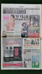 Hürriyet Gazete 28 Nisan 2018 Recep Tayyip Erdoğan,Kim Jong-Un,Abdullah Gül,Binali Yıldırım,Devlet Bahçeli,Zeljko Obradovic,Ricardo Quaresma,Kemal Kılıçdaroğlu,Miray Daner,Boran Kuzum,Yılmaz Erdoğan,İsmail Hacıoğlu,Burak Sergen,Işıl Sergen,Sibel Can,Hande Subaşı,Zahide Yetiş,Numan Kurtulmuş,Fettah Tamince,Vasip Şahin,İhsan Şener,Ahmet Kural - Murat Cemcir Yapı Kredi Reklamı