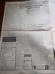Cumhuriyet Gazetesi - 26 Temmuz 1948 - memur çıkarmakla tasarruf zararlıdır yazan Abidin Daver - harbin maruf sovyet mareşalleri işbaşında - Mareşal Zukof Mareşal Rokossovsky ile görüşürken fotoğraf - Berlin meselesi bu hafta Londra'da görüşülüyor - komünist casuslara karşı cephe - CHP Demokrat Parti ve Millet Partisi arasında tartışma - olimpiyatlara iştirak edecek son kafilemiz de gitti fotoğraf - Amerika'nın Avrupa'ya yardımı - plajlara dünkü akın - gaziler yolu yazan Burhan Felek - Yunanlılara balık satacağız - Birleşmiş Milletler binasını bombalayan adam Stephen Supina fotoğraf - küçük hikaye ateşten kalpler yazan Cahit Uçuk - Zehra Bilir Müzeyyen Senar Işıl ve Perihan Altındağ Sözeri Yenikapı M. Çakır Gazinosunda - Sabitlux duvar boyaları - Armstrong Lastikleri - bugünkü radyo programı - Mustafa Çağlar Ayda Sönmez Salahaddin Pınar Celal Tokses Ve Tahsin Karakuş Kadıköy İnci Gazinosu'nda - Rudge İngiltere'nin en iyi bisikleti - Kolynos Diş macunu - Vidor radyoları geldi