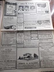 Cumhuriyet Gazetesi - 26 Temmuz 1948 - memur çıkarmakla tasarruf zararlıdır yazan Abidin Daver - harbin maruf sovyet mareşalleri işbaşında - Mareşal Zukof Mareşal Rokossovsky ile görüşürken fotoğraf - Berlin meselesi bu hafta Londra'da görüşülüyor - komünist casuslara karşı cephe - CHP Demokrat Parti ve Millet Partisi arasında tartışma - olimpiyatlara iştirak edecek son kafilemiz de gitti fotoğraf - Amerika'nın Avrupa'ya yardımı - plajlara dünkü akın - gaziler yolu yazan Burhan Felek - Yunanlılara balık satacağız - Birleşmiş Milletler binasını bombalayan adam Stephen Supina fotoğraf - küçük hikaye ateşten kalpler yazan Cahit Uçuk - Zehra Bilir Müzeyyen Senar Işıl ve Perihan Altındağ Sözeri Yenikapı M. Çakır Gazinosunda - Sabitlux duvar boyaları - Armstrong Lastikleri - bugünkü radyo programı - Mustafa Çağlar Ayda Sönmez Salahaddin Pınar Celal Tokses Ve Tahsin Karakuş Kadıköy İnci Gazinosu'nda - Rudge İngiltere'nin en iyi bisikleti - Kolynos Diş macunu - Vidor radyoları geldi