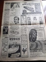 Cumhuriyet Gazetesi - 26 Temmuz 1948 - memur çıkarmakla tasarruf zararlıdır yazan Abidin Daver - harbin maruf sovyet mareşalleri işbaşında - Mareşal Zukof Mareşal Rokossovsky ile görüşürken fotoğraf - Berlin meselesi bu hafta Londra'da görüşülüyor - komünist casuslara karşı cephe - CHP Demokrat Parti ve Millet Partisi arasında tartışma - olimpiyatlara iştirak edecek son kafilemiz de gitti fotoğraf - Amerika'nın Avrupa'ya yardımı - plajlara dünkü akın - gaziler yolu yazan Burhan Felek - Yunanlılara balık satacağız - Birleşmiş Milletler binasını bombalayan adam Stephen Supina fotoğraf - küçük hikaye ateşten kalpler yazan Cahit Uçuk - Zehra Bilir Müzeyyen Senar Işıl ve Perihan Altındağ Sözeri Yenikapı M. Çakır Gazinosunda - Sabitlux duvar boyaları - Armstrong Lastikleri - bugünkü radyo programı - Mustafa Çağlar Ayda Sönmez Salahaddin Pınar Celal Tokses Ve Tahsin Karakuş Kadıköy İnci Gazinosu'nda - Rudge İngiltere'nin en iyi bisikleti - Kolynos Diş macunu - Vidor radyoları geldi