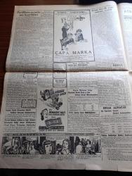 Cumhuriyet Gazetesi - 24 Mart 1950 - bu tefrik zararlıdır yazan Abidin Daver Başmakale - İsmet İnönü Dün ilk seçim nutkunu söyledi - İkinci bir meclis kurulacak - Stockholmde yapılan dünya Greko Romen güreş birinciliklerinin açılış merasimi fotoğraf - dünya şampiyonluğunu kazanan Muharrem Candaş Yugoslav Ivan Gottbar'ı tuşa getirmeye çalışırken fotoğraf - Ali Özdemir ikinci müsabakasını da tuşla kazandıktan sonra Nuri hoca ile kucaklaşıyor fotoğraf - af kanunu tasarısı Dün gece de meclisten çıkmadı - 300. ölüm yılı münasebetiyle Rene Descartes Yazan Orhan Alisbah - Aşk ölmez filmi başrollerde Rukiye İbrahim Zozo Şekip Saraç Münir Abbas Faris Taksim sinemasında - Üç Silahşörler yazan Alexandre Dumas - Demokrat Parti eşya piyangosu - İstanbul Ankara Radyosu Programı - Bulmaca - Commer Kamyon - Dünya İkinciliğini kazanan Celal Atik yugoslavyalıyı tuşla yenmeye çalışırken fotoğraf - Stockholmdeki dünya güreş şampiyonasının dün akşam uçakla gelen ilk resimleri -  Güreşçi Ali Yücel Fotoğraf