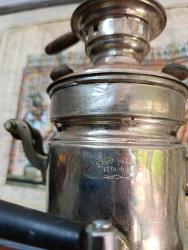 İSTANBUL DAMGALI BAKIR KÖMÜRLÜ SEMAVER