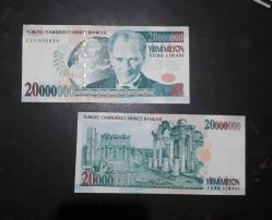 7.emisyon 20 milyon 20000000 bol sifirlı en yüksek paramız