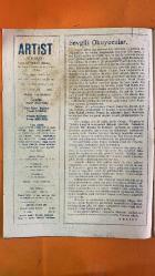 ARTİST SİNEMA, FİLM, TİYATRO, SES, SOSYETE MAGAZİN MECMUASI DERGİSİ - 26 EYLÜL 1961 SAYI: 62 TÜRKAN ŞORAY - FİKRET HAKAN - AYHAN IŞIK - MUALLA KAYNAK - EŞREF EKICIGIL - YÜCEL KÖKSAL - RECEP EKICIGIL - VECDİ BURUN - NECMİ ONUR - ZAFER SÜLEK - BAHA GELENBEVİ - YAŞAR ÖZEN - ÇETİN ÖZKIRIM - SADULLAH USUMİ - VECDİ BENDERLİ - RÜŞTÜ OLCAYTO - GÖKSEL ARSOY - ORHAN KUYUCAKLI - GALİP ÖRGE - A TANK - FİKRET MAKAN - YÜCEL ÖZTURAN - LEON SARON - SELİN EROL - NA YURDAKUL - OSMAN ÖZCAN - SAYIL EMAN - AYDIN ALIUSTAOĞLU - YÜCEL KÖKSAL - REFİK TULGA - SYLVIYA PENSES - ORHAN GÜNŞIRAY - AYSEL TANJU - MUHTEREM NUR - EFGAN EFEKAN - SABİNA - CAHİDE SONKU - TALAT ARTEMEL - M GARİPOĞLU - AYHAN IŞIK - MUZAFFER TEMA - JOAN FONTAINE - LEYLA SAYAR - ZAFER SÜLEK - ALTAN ERBULAK - NEJAT SAYDAM - ÖZDEMİR BİRSEL - BELGİN DORUK - GÖKSEL ARSOY - KENAN PARS - SAZİYE MORAL - SADETTİN ERBİL - BİRSEN KAPLANGI - LEBİBE ÇAKIN - SABİHA İZEN - SELAMİ İÇSEL - FADIL GARAN - SEMA ERİŞ - METİN BÜKEY - RAUF TÖ - TAM TAKIM - 40 SAYFA