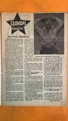 ARTİST SİNEMA, FİLM, TİYATRO, SES, SOSYETE MAGAZİN MECMUASI DERGİSİ - 16 HAZİRAN 1960 SAYI: 6 NERİMAN KÖKSAL - MÜNİR COŞKUN - RECEP EKİCİGİL - VECDİ BURUN - REŞAT İLERİ - HALUK AKGÜN - ZEKİ MÜREN - NECMİ ONUR - ORHAN KUYUCAKLI - ORHAN GÜNŞIRAY - AHMET TARIK TEKÇE - LEYLA SAYAR - MUZAFFER TEMA - ZAFER SÜLEK - OLCAYTO - İSMAİL GELİŞKAN - ÇETİN - HİLMİ GÜMÜŞDERE - OSMAN ÖZCAN - BELLA - SUNGAR - YÜCEL KÖKSAL - NEŞ'E YULAÇ - NEDRET GÜVENÇ - EFKAN EFEKAN - GÜLSEVİL - ATIF YILMAZ - MUALA KAYNAK - ULLA DARNI - ÇOLPAN ILHAN - BELGİN DORUK - LEYLA SAYAR - SÜREYYA DURU - BELGİN DORUK - FARUK KENÇ - MÜNİR COŞKUN - RECEP EKİCİGİL - VEDAT KARAOKÇU - KENAN ERSOY - ŞÜKRAN ÖZER - SAFİYE AYLA - SADRİ ALIŞIK - GÜLRİZ SURURİ - RÜÇHAN ÇAMAY - ÇOLPAN ILHAN - NEVIN DEMIRDÖVEN - EŞREF KOLÇAK - ALTAN ERBULAK - CAVIDAN DORA - ZEKİ MÜREN - MUZAFFER TEMA - LEYLA SAYAR - ORHAN GÜNŞIRAY - MUALA KAYNAK - ULLA DARNI - SÜREYYA DURU - VECDI BURUN - REŞAT İLERİ - HALUK AKGÜN - NECMI ONUR - ORHAN K - TAM TAKIM - 40 SAYFA