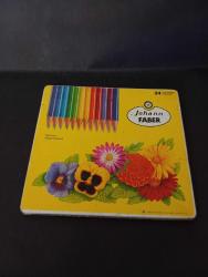 Vintage kalem kutusu teneke içi boş