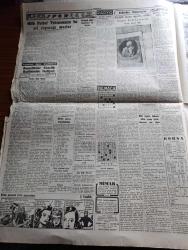 Cumhuriyet Gazetesi - 28 Eylül 1951 - Amerikan Yardımı Yazan Nadir Nadi Başmakale - Kocaeli Bölgesinde Yapılan Askeri Tatbikatı Dün Sona Erdi fotoğraf -  İkinci dünya harbinin tanınmış diplomatı Von Papen Dün Gece istanbula geldi - Petrol İhtilafı Ve Amerika- Celal Bayar Ankara'da - Preveze Zaferinin Yıldönümü Fotoğrafı - Amerika'ya Gidecek Emniyet Müdürlerimiz - Kıdemli yüzbaşı Ramazan Akıncıya nişan verildi - Mahkemeye verilen İtalyan Fabrikatörü Marzotto Gayzotto - Ticani Tarikatı Şeyhi Kemal Pilavoğlu'nun Duruşması Başlandı - Verem Tedavisinin Türkiye'deki Durumu - Rüyalar Evi Yazan Peride Celal Yazı Dizisi - Dönüm Noktası yazan Ömer Sami Coşar - mektep kitapları ateş pahasına yazan Burhan Felek - Milli Futbol Takımımızın Bu Yıl Yapacağı Maçlar - Rumelihisar Gençlik Kulübünün Faaliyeti - Kadın Gazeteci Lil'in Maceraları Çizgi Roman - Boksör Turpin Sugar Robinson İle Tekrar Karşılaşmak İstiyor - 50,000 Liraya Sigorta Edilen Kitab Koleksiyonu - Arı Unları - Ronson Çakmak -