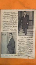 ARTİST SİNEMA, FİLM, TİYATRO, SES, SOSYETE MAGAZİN MECMUASI DERGİSİ - 19 ŞUBAT 1963 SAYI: 134 TÜRKAN ŞORAY - TANJU GÜRSU - EFGAN EFEKAN - BELGİN DORUK - ÖZDEMİR BİRSEL - ALİYE RONA - MUALLÂ KAVUR - AYDIN DEMİR - SAMİM MERİÇ - GÜLİSTAN GÜZEY - SALİH TOZAN - ZEYNEP DEĞİRMENCİOĞLU - VECDİ BURUN - F. KANDEMİR - YÜCEL ÖZTURAN - AGAH ÖZGÜÇ - LEON SASON - SADE DOĞAN - YAŞAR ÖZEN - ATANUR OĞUZ - BAHA GELENBEVİ - ÖZKAN KERİN - BİRSEN KAYA - DENİZ - MÜFİT GARİBOĞLU - GALİP ÖRGE - NECMİ ONUR - Z. KARADENİZ - A. KARAKURT - ÇETİN ENER - HÜROL BİLAL - NAIL YURDAKUL - SAYIL EMAN - OSMAN ÖZCAN - ŞÜKRÜ ÇIĞIR - AHMET TARIK TEKÇE - LEYLA SAYAR - SAMİ HAZİNSES - CEM KABAAĞAÇ - YALÇIN TURA - GÜNAYDIN ERSÜ - FİKRET ARIT - MEMDUH YÜKMAN - DR. A. ALYANAK - FİKRET HAKAN - SUPHİ KANER - SEVDA NUR - ASIM HAKKI HAKTAN - HAYRİ ESEN - TAM TAKIM - 36 SAYFA