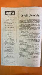 ARTİST SİNEMA, FİLM, TİYATRO, SES, SOSYETE MAGAZİN MECMUASI DERGİSİ - 20 AĞUSTOS 1963 SAYI: 161 TÜRKAN ŞORAY - SUPHİ KANER - SUNA PEKUYSAL - SEMRA SAR - MUZAFFER TEMA - YILDIZ KAFKAS - YILDIZ KAFKAS - Z. KARADENİZ - A. KARAKURT - VECDİ BURUN - F. KANDEMİR - YÜCEL ÖZTURAN - LEON SASON - SADE DOĞAN - ATANUR OĞUZ - ÖZKAN KERİM - ÇETİN ENER - BİRSEN KAYA - MÜFİT GARİBOĞLU - AGAH ÖZGÜÇ - HÜROL BİLAL - SAYIL EMAN - OSMAN ÖZCAN - AHMET BOZKURT - NİHAT ÜSTÜN - NAIL YURDAKUL - GÖKSEL ARSOY - AYHAN IŞIK - SEYHAN ERTUNG - ÖZTÜRK SERENGİL - TAMER YİĞİT - SALİH TOZAN - MUHTEREM NUR - PARLA ŞENOL - GÜLİSTAN GÜZEY - AYDIN DEMİR - SAMİM MERİÇ - ALİYE RONA - MUALLÂ KAVUR - TAM TAKIM - 36 SAYFA