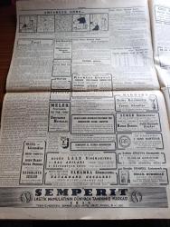 Cumhuriyet Gazetesi - 21 Mayıs 1944 - nutuk'tan sonra yazan Nadir Nadi Başmakale - Bulgaristan'da siyasi buhran kabine düştü meclis reisi başvekil oldu - 19 Mayıs stadında evvelki gün yapılan tören esnasında Milli Şef İsmet İnönü ve Türk gençliği fotoğraf - İtalya'da Hitler hattı yarıldı - hava harbi daha fazla şiddetlendirilecek - orman fakültesinden 36 talebe mezun oldu - maarifçilerin Milli şefe arizaları - okullar Spor Bayramı - Filistin'e büyük miktarda mal kaçıran bir Yahudi kadını yakalandı - Mussolinin gazetesi tarafından verilen haber General Mihailoviç öldürülmüş - haftanın şakaları yazan Burhan Felek - Dolmabahçe stadı - sokaktan Gelen Kadın yazan Esat Mahmut Karakurt Yazı dizisi - Stalin Yugoslav heyetini kabul etti - Bahar şarkısı ve Çelik kanatlı kuşlar filmi Sümer sinemasında - 7 sene Bahtiyar filmi bugün Ar sinemasında - İsmail dümbüllü Beyoğlu İstanbul Gazinosu'nda - çal oynasın revüsü Taksim Kristal'de - Ticaret borsası tellalı Şerafettin Gülsöyle - radyo programı
