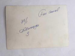 FERİ CANSEL'İN ORİJİNAL 2'Lİ FOTOĞRAF SETİ - 15 x 11 cm ve 14 x 10 cm EBADINDA - FERİ CANSEL ALMANYA'DA SAHNE ALDIĞI BİR MEKANDA MASALARIN ÜZERİNE ÇIKIP DANS EDERKEN ÇEKİLMİŞ 2 FARKLI KARE, 17 OCAK 1978