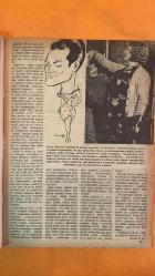 ARTİST SİNEMA, FİLM, TİYATRO, SES, SOSYETE MAGAZİN MECMUASI DERGİSİ - 15 AĞUSTOS 1961 SAYI: 56 EFGAN EFEKAN - LEYLA SAYAR - PERVİN PAR - EŞREF EKİCİGİL - YÜCEL KÖKSAL - RECEP EKİCİGİL - VECDİ BURUN - ZAFER SUK - YAŞAR ÖZEN - ÇETİN ÖZKIRIM - SADULLAH USUMİ - VECDİ BENDERLİ - ENİS OLCAYTO - GÖKSEL ARSOY - ORHAN KUYUCAKLI - GALİP ÖRGE - A. TARIK TEKÇE - FİKRET HAKAN - LEON SASON - NAIL YURDAKUL - OSMAN ÖZCAN - FAZIL DURUKAN - SAYIL EMAN - YÜCEL KÖKSAL - CELAL ALIŞIK - EŞREF KOLÇAK - ŞADİMAN AYDIN - ERCÜMENT BEHZAT LAV - İBRAHİM DELİDENİZ - MUHTEREM NUR - IŞIN KAAN - SABİNA - TURGUT - NİLÜFER AYDAN - OSMAN F. SEDEN - KRİTON İLYADİS - YAVUZ CENER - GÜLLİSTAN GÜZEY - MUALLA KAVUR - ÖZDEMİR BİRSEL - BELGİN DORUK - MUAMMER KARACA - REŞİT BARAN - NAŞİT - PAT PATASON - TONY CURTIS - JACK LEMMON - GARY COOPER - CLARK GABLE - VICTOR MATURE - ORHAN GÜNŞİRAY - TAM TAKIM - 40 SAYFA